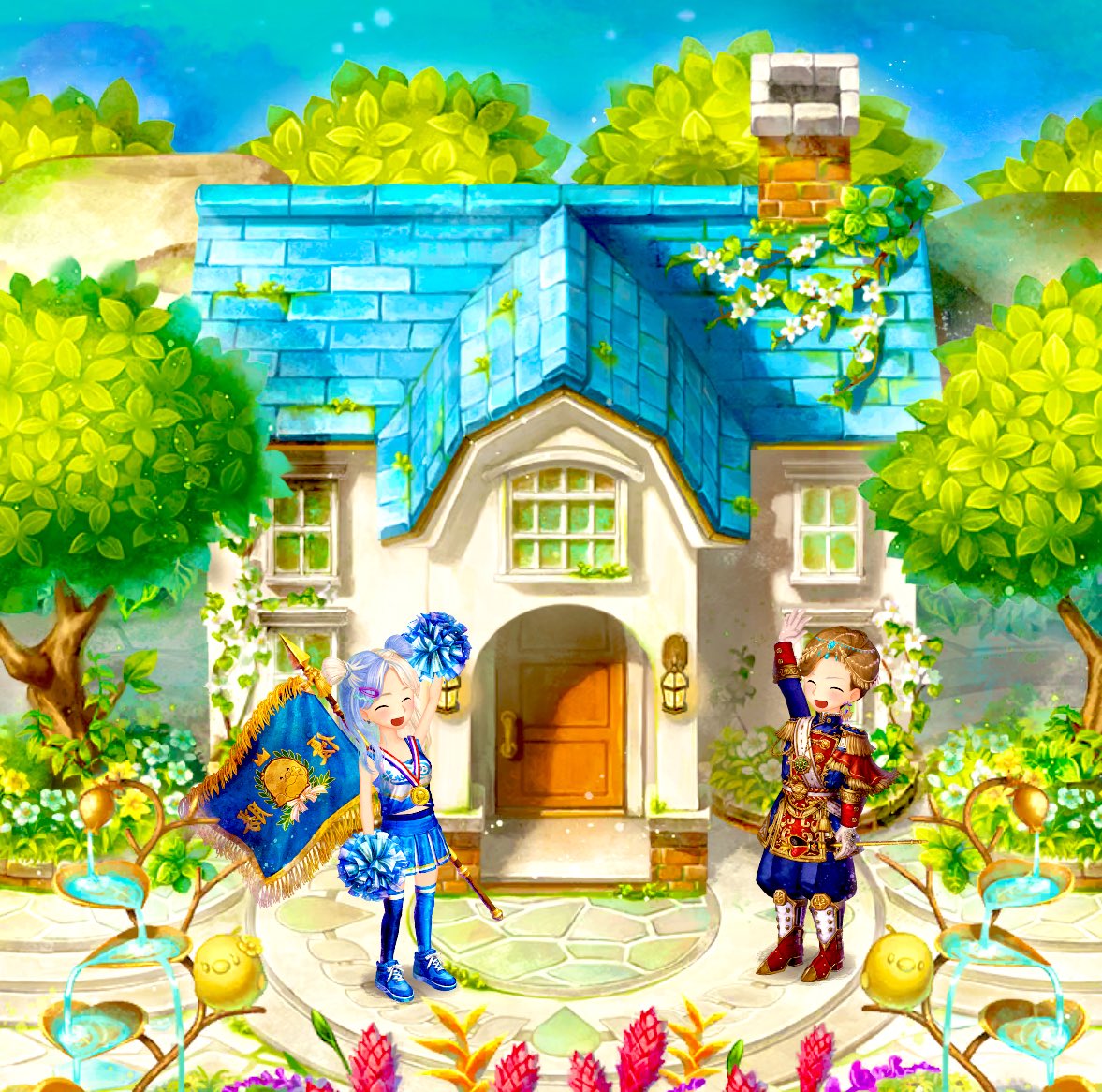 rapixgame's tweet photo. アクチェの嵐～ꉂ🤭

 #恋庭 https://t.co/cMcndPbLCr