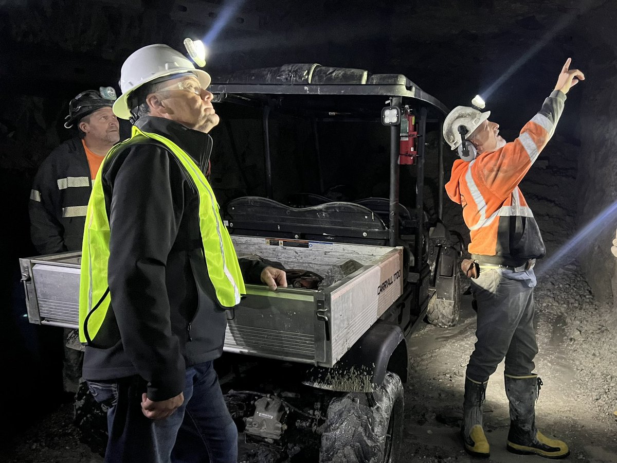 RepRussFulcher's tweet image. The Golden Chest Mine is the largest gold producing mine in Idaho. 

It was a pleasure to meet with their leadership to discuss their sustainable mining practices and how we can streamline the permitting process and remove job-killing red tape.