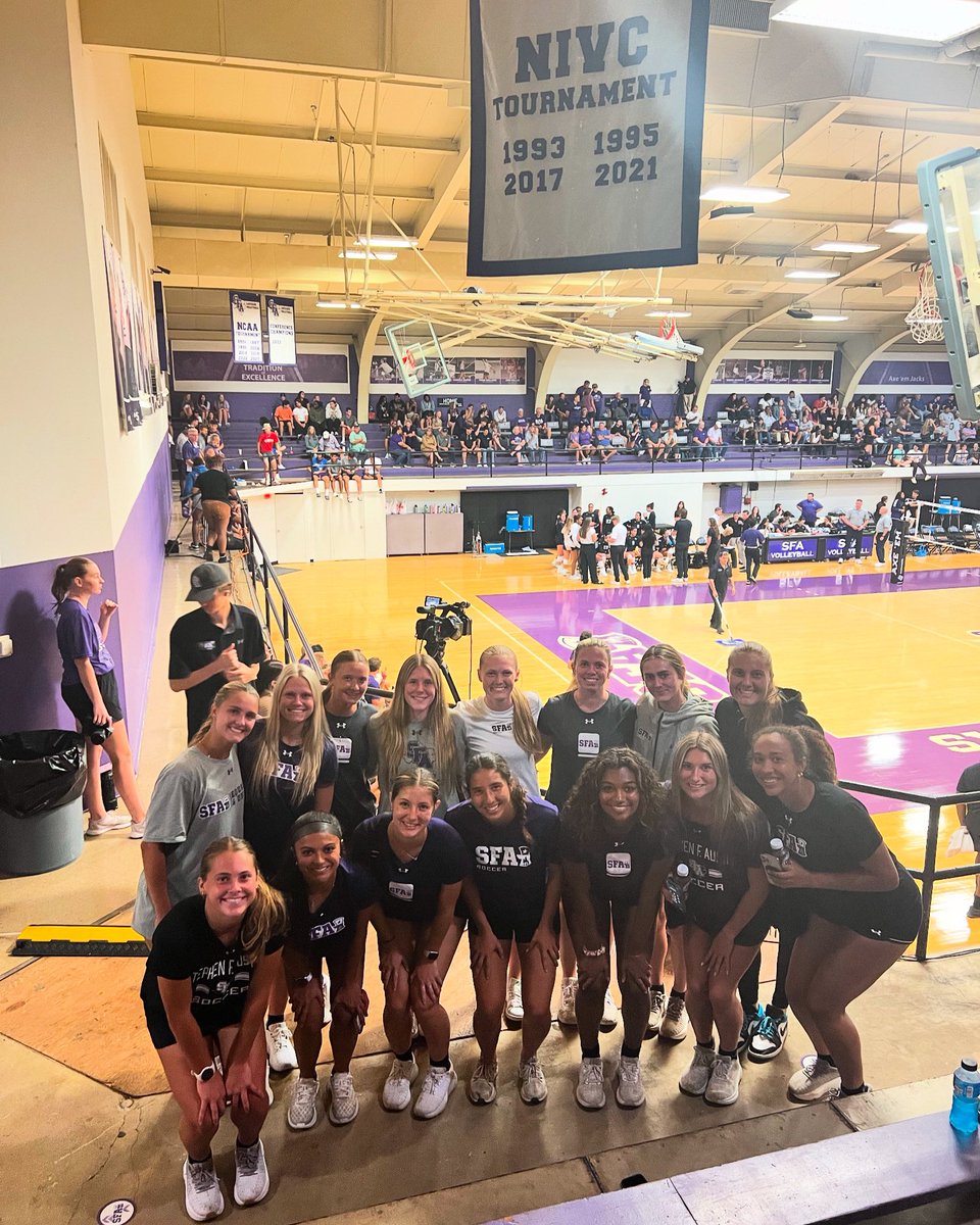 In Shelton supporting @sfa_volleyball! Go Ladyjacks 🪓

#AxeEm x #TRIBE