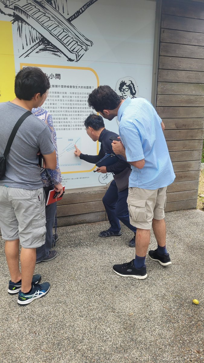 RS4GeoHZ (@gfzremote) on Twitter photo Visting the creeping section of the #Chihshang fault in 🇹🇼 . <a href="/Mahmudhh/">Mahmud Haghshenas</a> is doing his best to stop the fault slip between the Philippine Sea Plate & the Eurasian Plate😉 Visting the creeping section of the #Chihshang fault in 🇹🇼 . <a href="/Mahmudhh/">Mahmud Haghshenas</a> is doing his best to stop the fault slip between the Philippine Sea Plate & the Eurasian Plate😉