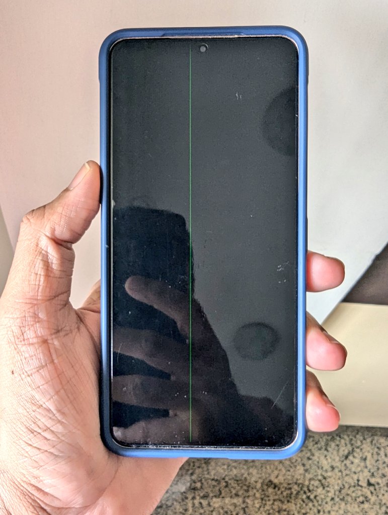 NEED HELP!!!

After the August update, my Samsung S21+ has developed a green line issue. 😭

Visited the <a href="/SamsungIndia/">Samsung India</a> service center but they refused screen replacement as the device is more than 3 years old. 

Any suggestions on what I can do? 

<a href="/Trolling_isart/">ᴛʀᴏʟʟɪɴɢ ɪꜱ ᴀɴ ᴀʀᴛ</a> <a href="/stufflistings/">Mukul Sharma</a>