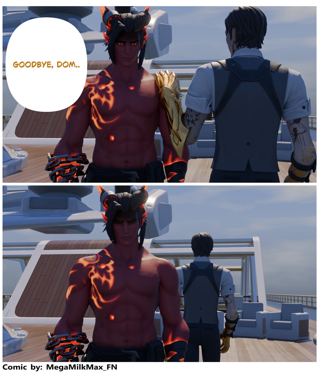 MegaMilkMax's tweet photo. 3 more pages have been added, and that kind of concludes this little scene. 

I will continue this sometime again, because I love to see my favs having a fall out. 

#Fortnite #Midas #Dominion #Fanart #Fancomic https://t.co/fcqGf5BLPq