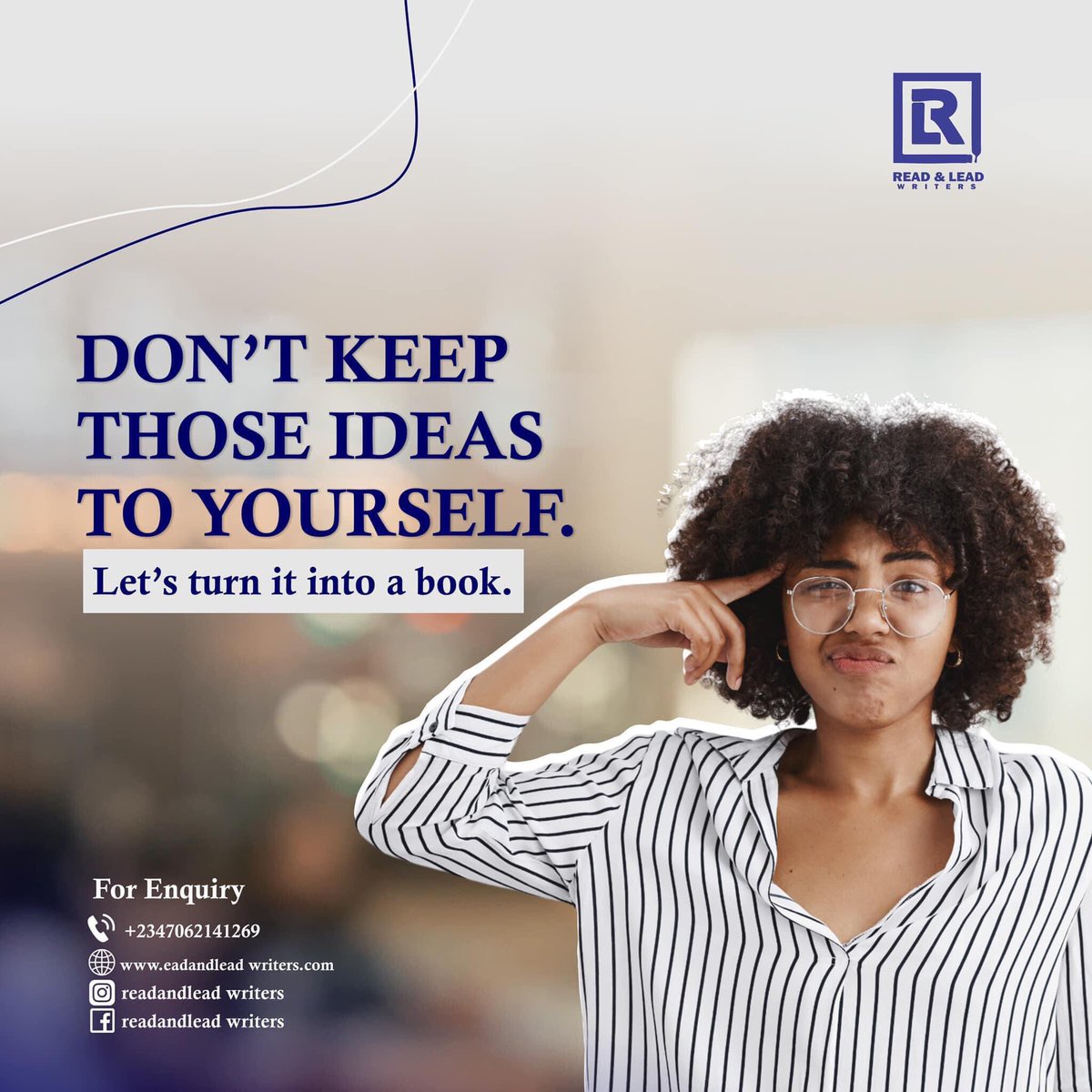 HANSOMEBRIGHT's tweet image. Your ideas are unique.

Don’t keep it to yourself.

Impact your world with it.

Let’s help you make that happen.

#GhostwritingExperts #Readandleadwriters #writersinph #businessplan #writingtips #contentcreator #contentcreator #contentwriting