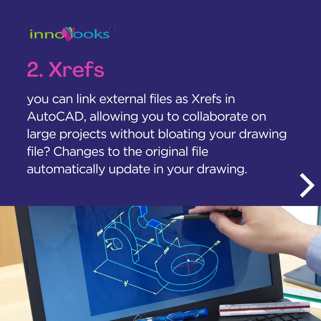 innovooks's tweet photo. 2. Xrefs
#AutoCAD #innovooks https://t.co/ob0YfvonxL
