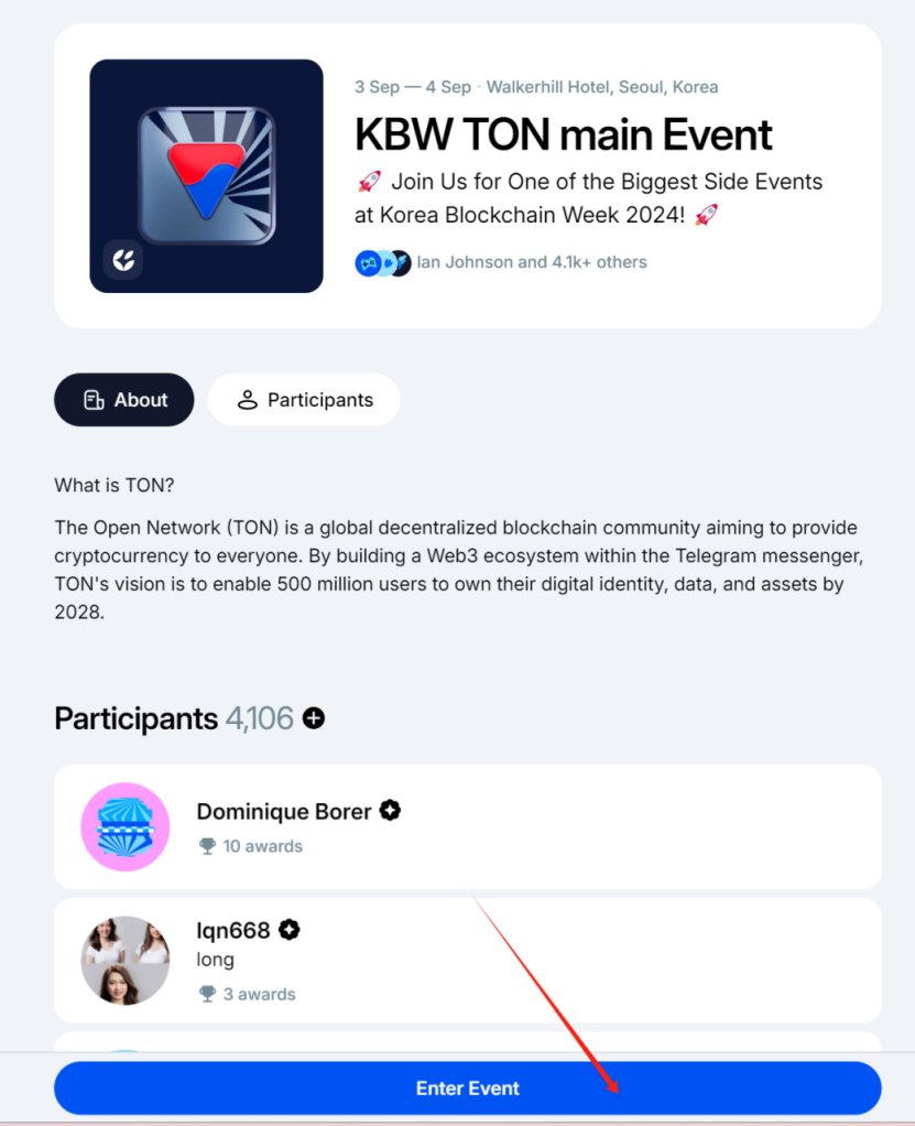 TON韩国区块链周活动的TON Society官方SBT，免费领取！》 别怪我没告诉你，TON Society官方的SBT勋章，限时免费领取一个，参与 TON生态的一定要多参与@ton_society的官方活动并第一时间领取SBT勋章。 为什么要领TON Society官方的SBT？ TON  Society的SBT勋章奖励给对TON ...
