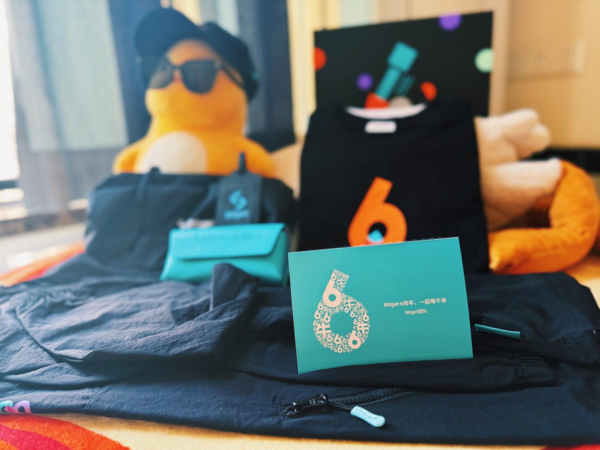 Bitget 6周年， 一起等牛来！

很开心收到 @Livy_web3  空投的 6 周年礼盒，Bitget的一路成长大家都看在眼里。Bitget每每有活动的地方就有家印 <a href="/xiejiayinBitget/">谢家印</a>  的号角，CEO也在易帅 <a href="/GracyBitget/">Gracy Chen @Bitget</a>   美女后一路向前，希望 <a href="/Bitget_zh/">Bitget中文</a>  下一个 6 周年继续蒸蒸日上，一飞冲天！