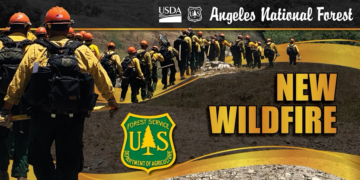 #BearFire  (22800 blk of Big Pines Hwy n/w of Wrightwood) LACoFD on scene, 1/2 acre brush. No threat to structures  <a href="/LACoFDPIO/">L.A. County Fire Department</a>