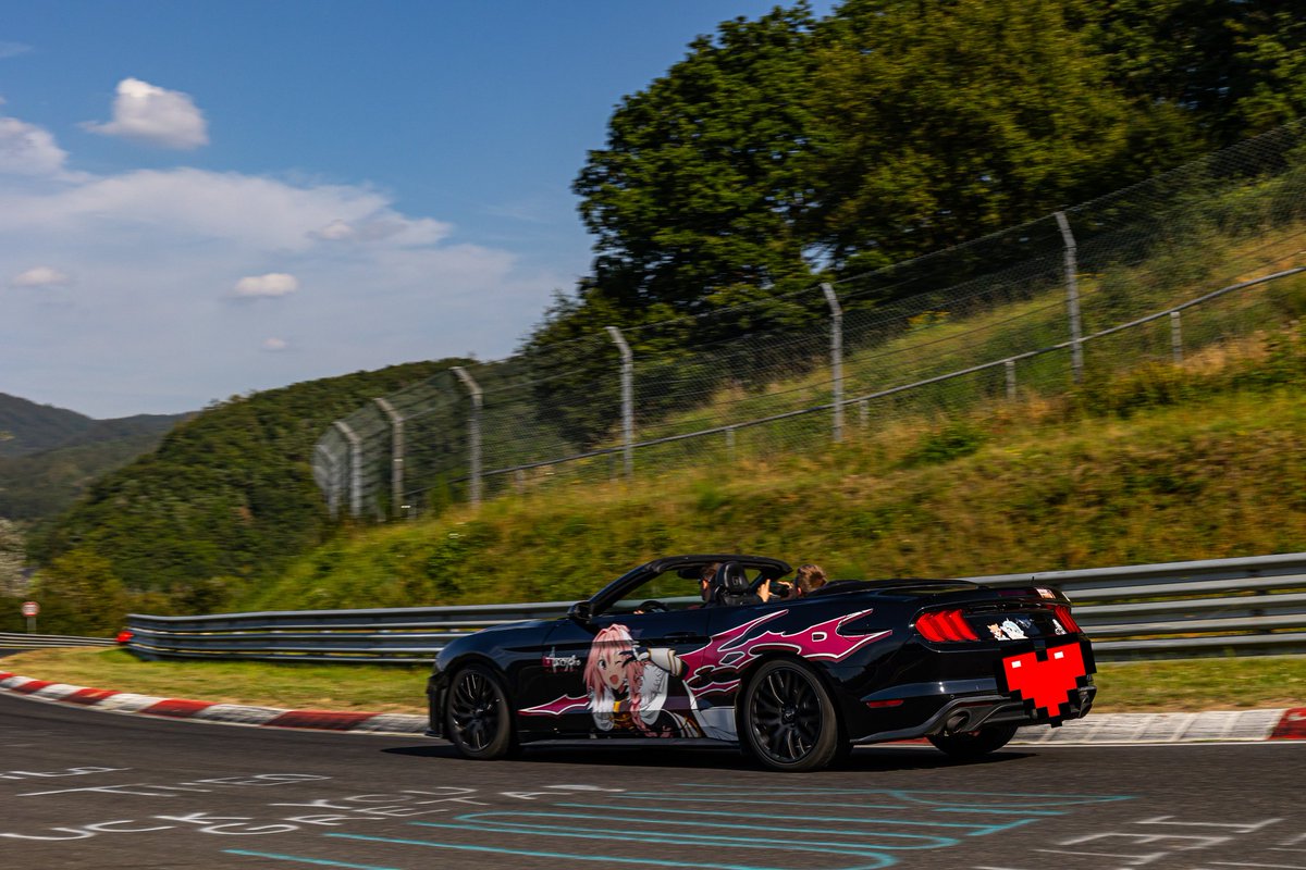Went to the Nurburgring and ran a few laps. What an amazing experience! #itasha