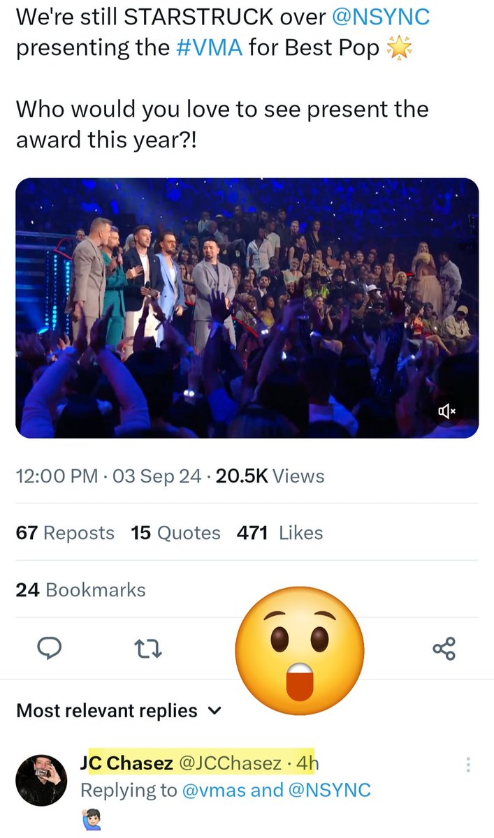 MissionNsync's tweet image. Um, excuse us, sir?!!