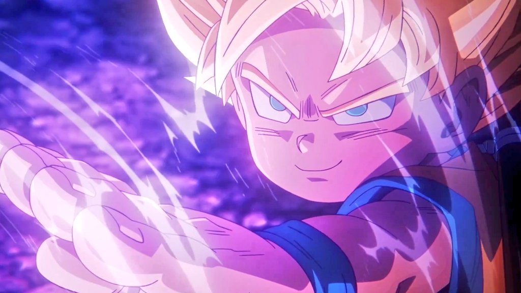 FIRST LOOK AT SUPER SAIYAN KID GOKU MINI IN DRAGON BALL DAIMA 🔥🔥🔥