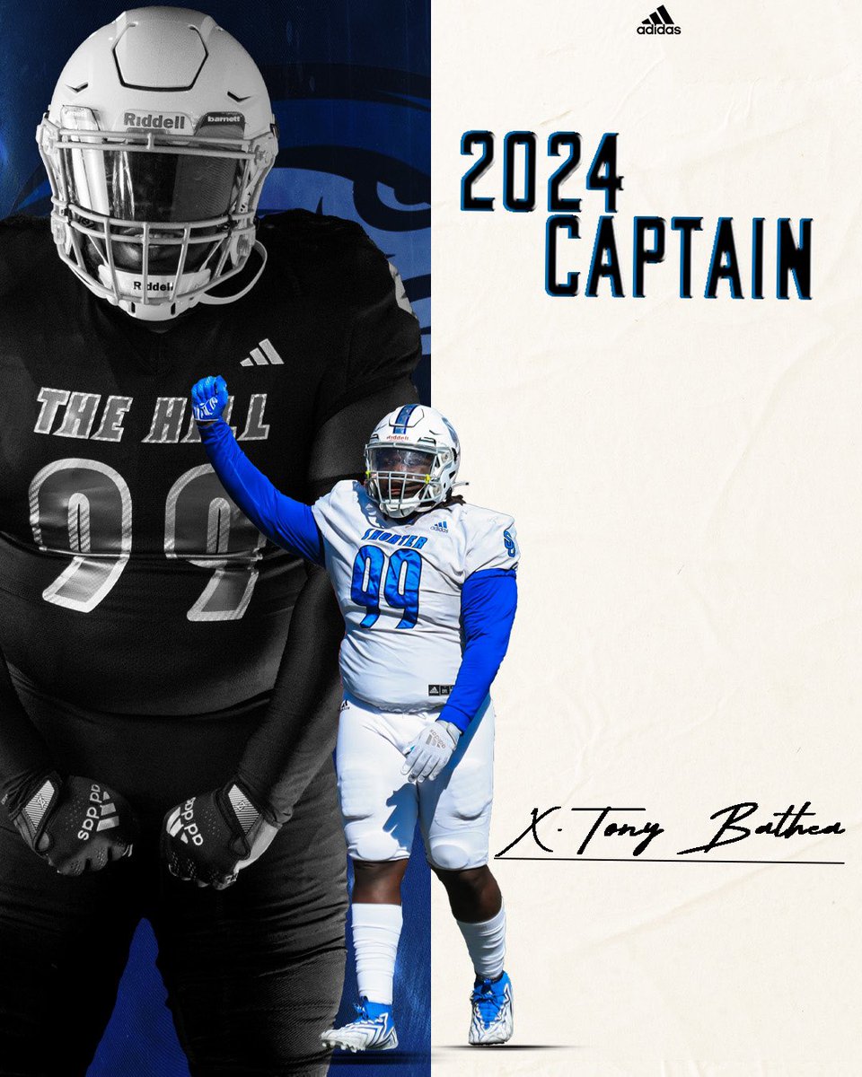 Zach Morrison (@coachmorrison58) on Twitter photo Ladies and Gentlemen your 2024 Shorter University FOOTBALL TEAM CAPTAINS!
QB- Harold Cook
DE- Jahsiem Henry
OL- Price Campbell
DT- Tony Bethea
LB - Devonn Lane
See you all tomorrow night at Barron Stadium! 7 pm against Mississippi College! <a href="/Shorter_FB/">Shorter Hawks Football</a> Ladies and Gentlemen your 2024 Shorter University FOOTBALL TEAM CAPTAINS!
QB- Harold Cook
DE- Jahsiem Henry
OL- Price Campbell
DT- Tony Bethea
LB - Devonn Lane
See you all tomorrow night at Barron Stadium! 7 pm against Mississippi College! <a href="/Shorter_FB/">Shorter Hawks Football</a>