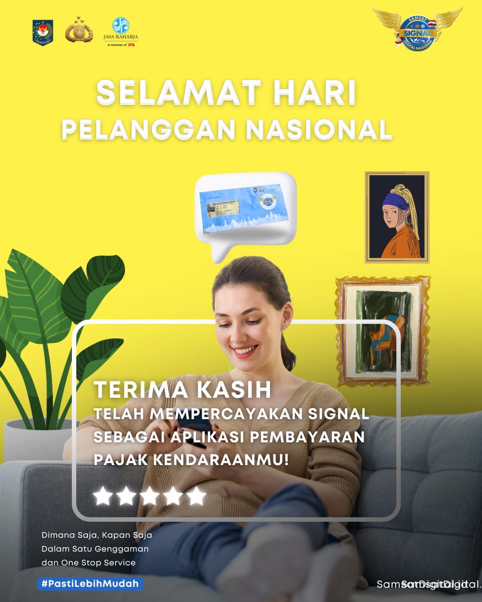 Samsat Digital Nasional (SIGNAL) tweet media
