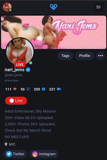 I've figured out how to live stream on @fansly so I'll be on tomorrow it's a $2 ticket to watch unless<a class="tags" target="_blank" title="On Twitter" href="/?out=eyJ0eXAiOiJKV1QiLCJhbGciOiJIUzUxMiJ9.eyJpYXQiOjE3MjY3NzAyMjksImlzcyI6InR3cG9ybnN0YXJzLmNvbSIsIm5iZiI6MTcyNjc3MDIyOSwiZXhwIjoxNzU4MzA2MjI5LCJyZWRpcmVjdF91cmwiOiJodHRwczovL3R3aXR0ZXIuY29tL2ZhbnNseSJ9.-fbUXwKknTxAkVN8ad9QwFoxRjSGth5v7bp6M6umEA9gjvKgA9Po8_oEZZWmPHdYLMkmy9VIC2risBNx1C3qHg">@fansly</a>