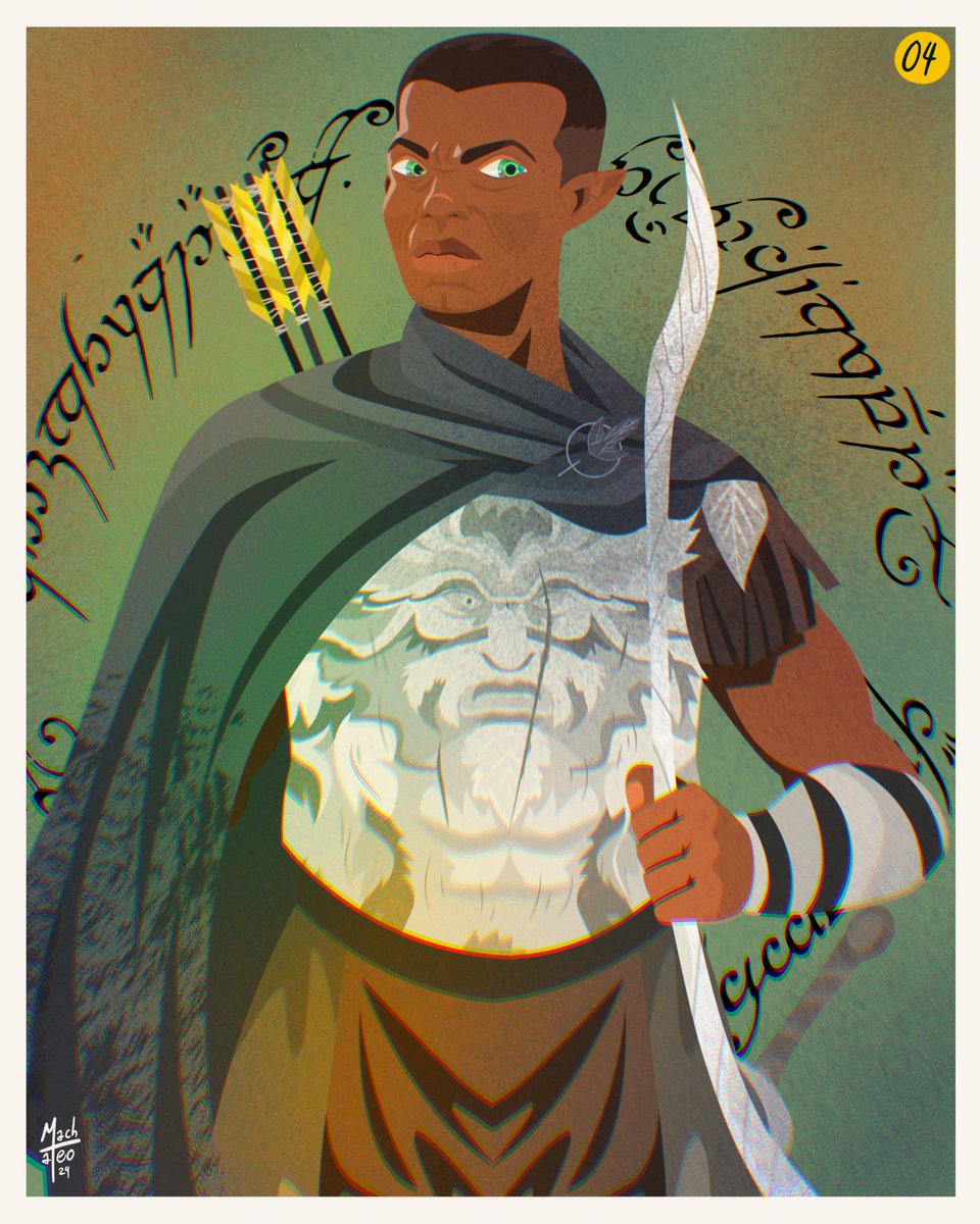 machateo's tweet photo. 🤷♂️¿Qué puedo decir? 🍂 Arondir es uno de mis personajes favoritos de #ringsofpower desde la primera temporada y en el capítulo que salió en esta segunda, bueno, ¡no pudo tener una mejor entrada! 🙊
#vector #machateo #portraits #lordoftherings https://t.co/RN2qZQVSCS