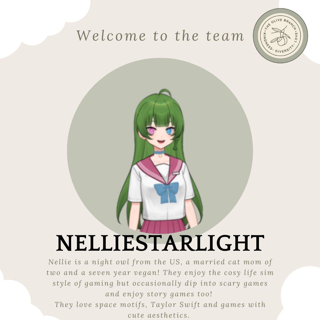 The Olive Branch (@olive_branch_st) on Twitter photo A huge welcome to the absolutely lovely <a href="/nelliestarlight/">Nellie ✨🪦🐀 Starlight</a> ! its an honour to have you on our team! A huge welcome to the absolutely lovely <a href="/nelliestarlight/">Nellie ✨🪦🐀 Starlight</a> ! its an honour to have you on our team!