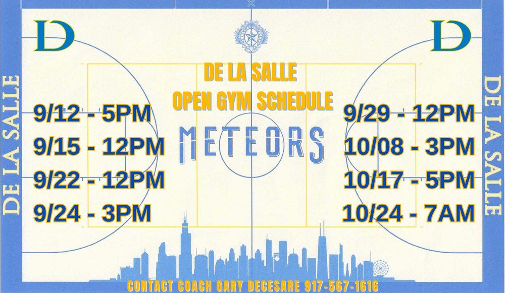 College coaches come and check out the young talent at Chicago De La Salle