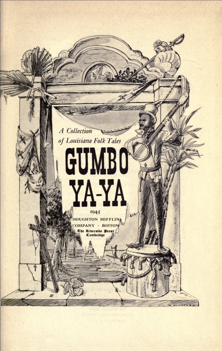 kreyolkonekt's tweet photo. Credit to @groshyinkreyol for finding calas made with black eyed peas (cow peas) cited in the 1945 book "Gumbo Ya-Ya" (look at the bottom of the 2nd page here). So not only did we make them with rice but we made them like àkàrà in Nigeria &amp; acarajé in Brazil. https://t.co/pspcL9ddMf