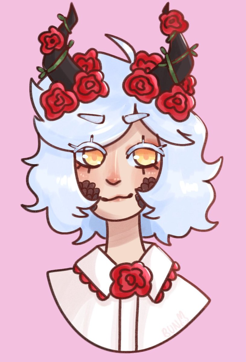 hunbwn_'s tweet image. heres my first #VGen commission!! for the lovely @BellWeeby