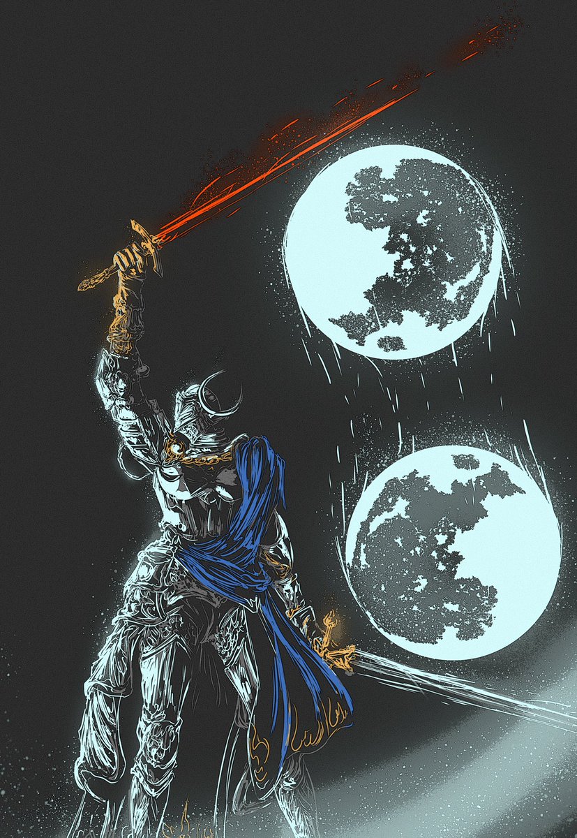 Rellana, Twin Moon Knight. 
#ELDENRING  #39ERDTREE