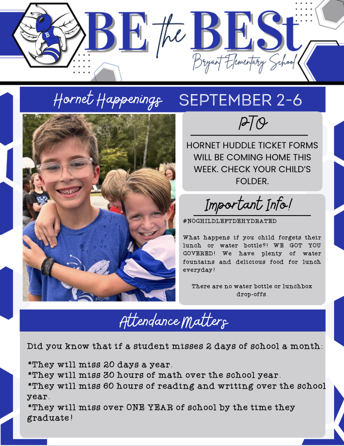 BES Updates September, 3rd