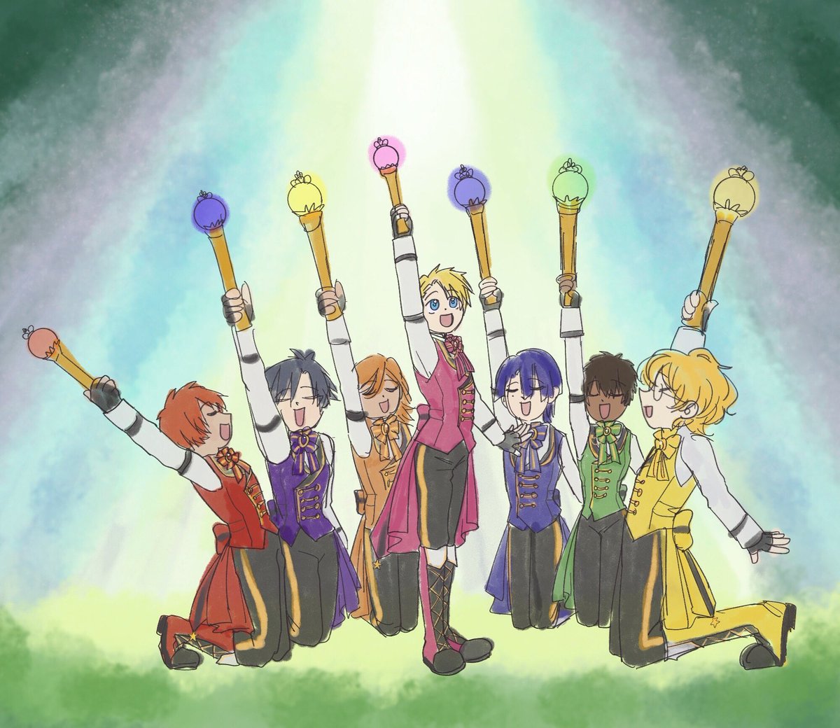 A_ME_SN's tweet image. ライト、超可愛い
マジカルステージ！
#utapriASSDMS
#うたプリ