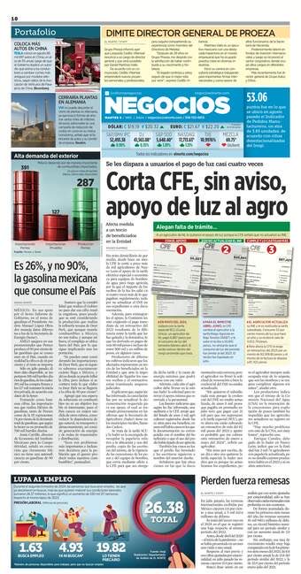 Rcastilloleal's tweet photo. Primera - 03 de Sept. - Vía @elnorte
F https://t.co/jXrNyLuyeu