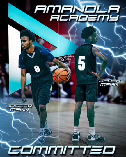 seermann4's tweet photo. After a great conversation and visit with Coach Brown , I am  proud to announce that I am transferring to Amandla Academy in North Carolina #nextchapter https://t.co/RA9PofiIcV