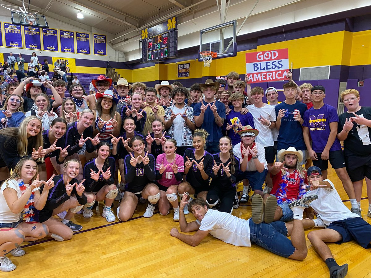 Win or lose these guys show up and show out for our girls at home!!!!!!! Best student section in the region!!!! #gotthatwin #USA #BDSSITL