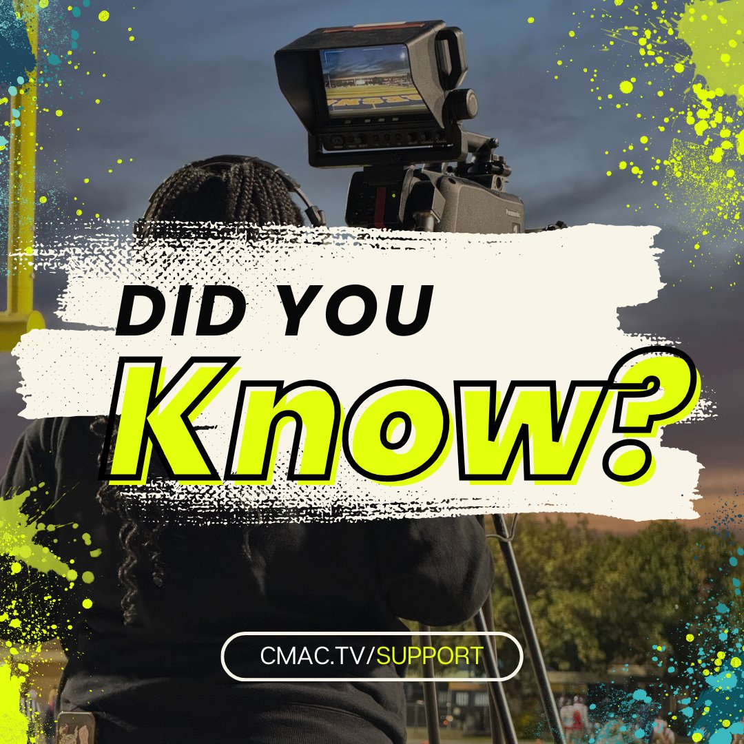 CMACTV's tweet image. Did you know over 1,400 new programs have been submitted to CMAC since January 2024?! 🎥🎙️ That’s 1,400+ stories told—all thanks to community media. But we can&apos;t do it alone. Together, let’s keep the conversation going. Donate now at cmac.tv/support
#SupportCommunityMedia