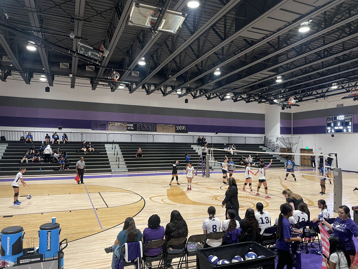 Dallas ISD Athletics (@dallasathletics) on Twitter photo Sunset vs. Wilmer Hutchins, getting ready for district. #PlayBIGDallas <a href="/DISDespanol/">DallasISD_español</a> <a href="/SunsetBison_VB/">Sunset Lady Bison Volleyball</a> <a href="/Whhseaglenation/">WilmerHutchinSports</a> Sunset vs. Wilmer Hutchins, getting ready for district. #PlayBIGDallas <a href="/DISDespanol/">DallasISD_español</a> <a href="/SunsetBison_VB/">Sunset Lady Bison Volleyball</a> <a href="/Whhseaglenation/">WilmerHutchinSports</a>