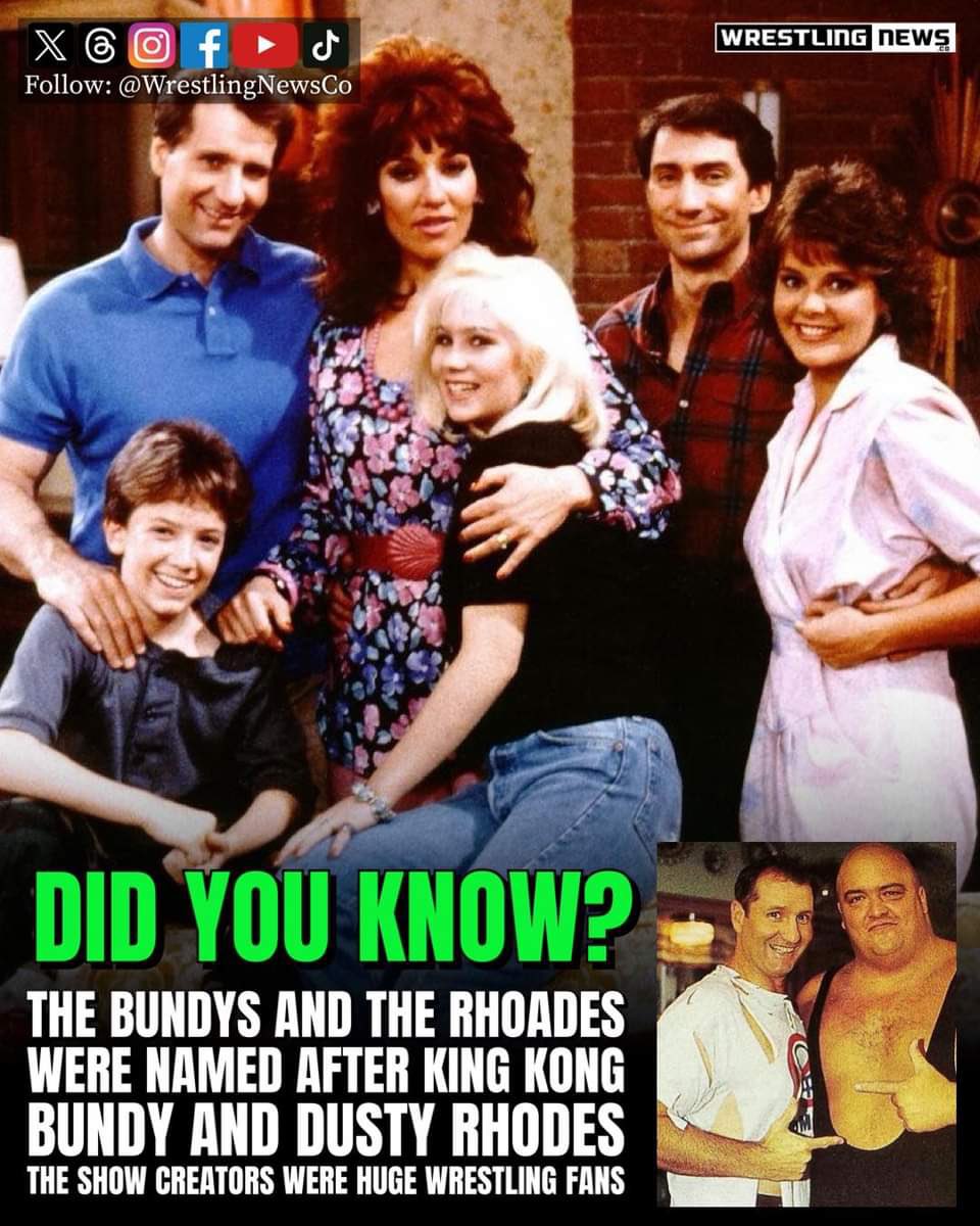 WrestlingNewsCo's tweet photo. One of the greatest sitcoms ever was created by wrestling fans. https://t.co/mhk2WehkAG