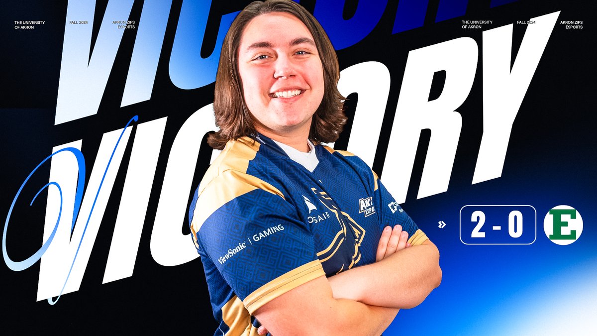 Akron Esports (@zipsesports) on Twitter photo It's a sweep for the Zips!!! 🧹🦘
VALORANT defeats <a href="/esports_emu/">EMU Esports</a> 2-0 in Week 1 of the <a href="/ESC_Conference/">Esports Collegiate</a>!!!
#GoZips It's a sweep for the Zips!!! 🧹🦘
VALORANT defeats <a href="/esports_emu/">EMU Esports</a> 2-0 in Week 1 of the <a href="/ESC_Conference/">Esports Collegiate</a>!!!
#GoZips