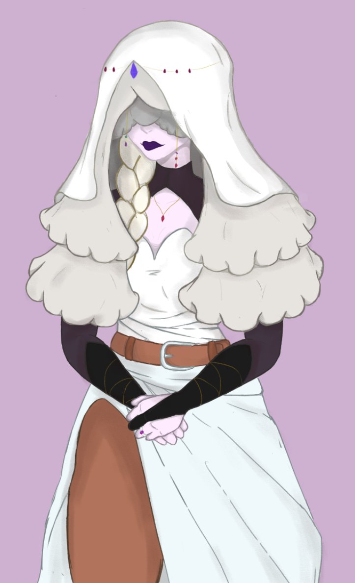 One of my D&amp;D pcs. Lumina Hestarin  

Aasimar divination wizard   

#dungeonsanddragons