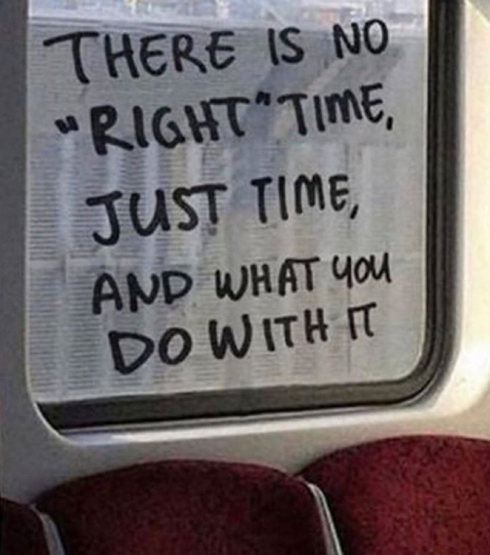 Time is the most precious thing we have

• Use your time
• Focus your attention
• Dominate your goal relentlessly