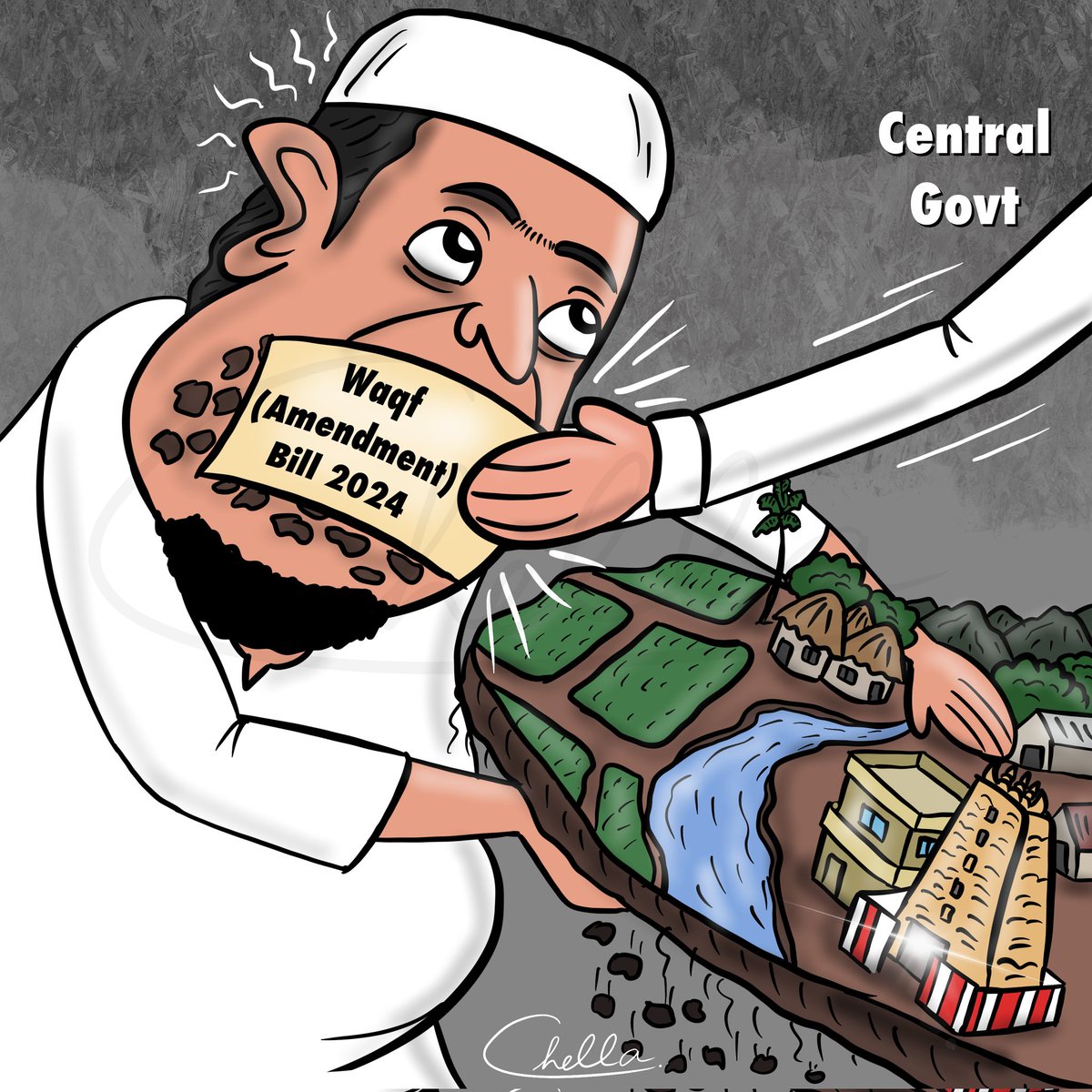 Vijay_Gautamm's tweet photo. Scrap Waqf Act before the terrorists claim whole India as Waqf property with the help of Secular traitors.

#StandAgainstWaqfAct https://t.co/f46fBN09so