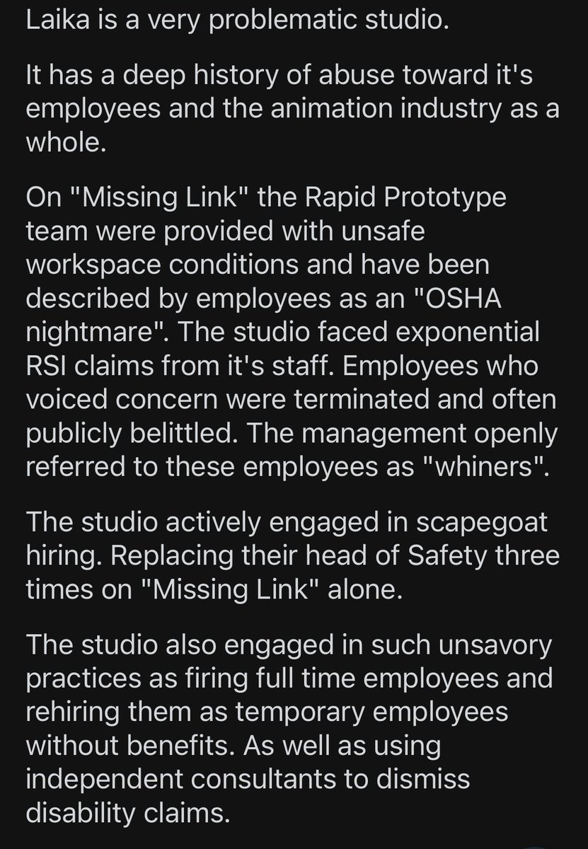 AWorkersIgnited's tweet image. Unionize LAIKA!
#StandWithAnimation