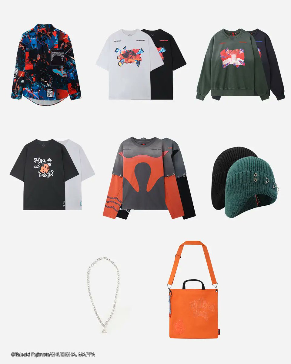 アパレルブランド「NØИSENSE」（ナンセンス）とTVアニメ『#チェンソー