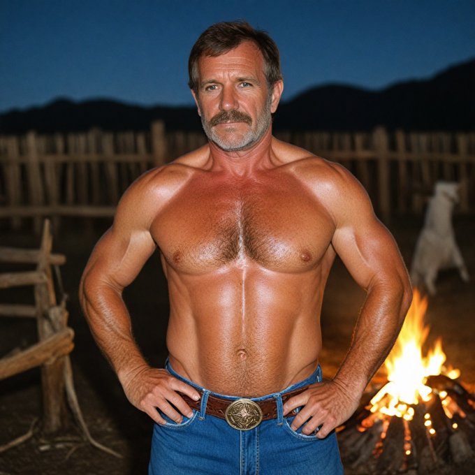 Rancher Chet from https://t.co/uDvNgxouOP new series  --  #cowboy #cowboys #ranch #rancher #farm #shirtlessman<a href="/tag/farm"class="tags"><span>#farm</span></a><a href="/tag/cowboys"class="tags"><span>#cowboys</span></a><a href="/tag/cowboy"class="tags"><span>#cowboy</span></a><a href="/tag/ranch"class="tags"><span>#ranch</span></a><a href="/tag/masculinity"class="tags"><span>#masculinity</span></a><a href="/tag/masculine"class="tags"><span>#masculine</span></a>