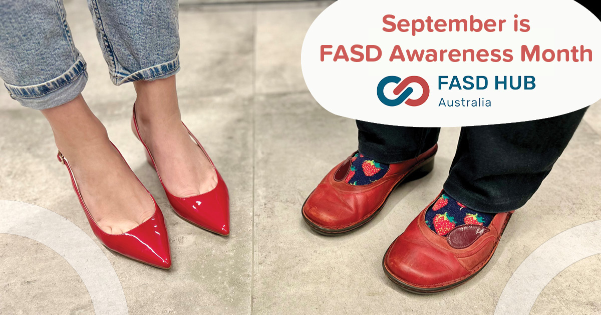 FASD Hub Australia (@fasdhub) on Twitter photo It’s time to put on your red shoes, September is international FASD Awareness Monthđź‘
Learn more: fasdhub.org.au/fasdawarenessm…
#FASDHub #fasdhubau #RedShoesRock #FASD #FASDAwareness
<a href="/FAREAustralia/">FARE</a>
<a href="/NOFASDAustralia/">NOFASD Australia</a>
<a href="/NACCHOAustralia/">Our Health in Our Hands ❤️💛🖤</a>
<a href="/TheKids_AU/">The Kids Research Institute Australia</a> It’s time to put on your red shoes, September is international FASD Awareness Monthđź‘
Learn more: fasdhub.org.au/fasdawarenessm…
#FASDHub #fasdhubau #RedShoesRock #FASD #FASDAwareness
<a href="/FAREAustralia/">FARE</a>
<a href="/NOFASDAustralia/">NOFASD Australia</a>
<a href="/NACCHOAustralia/">Our Health in Our Hands ❤️💛🖤</a>
<a href="/TheKids_AU/">The Kids Research Institute Australia</a>