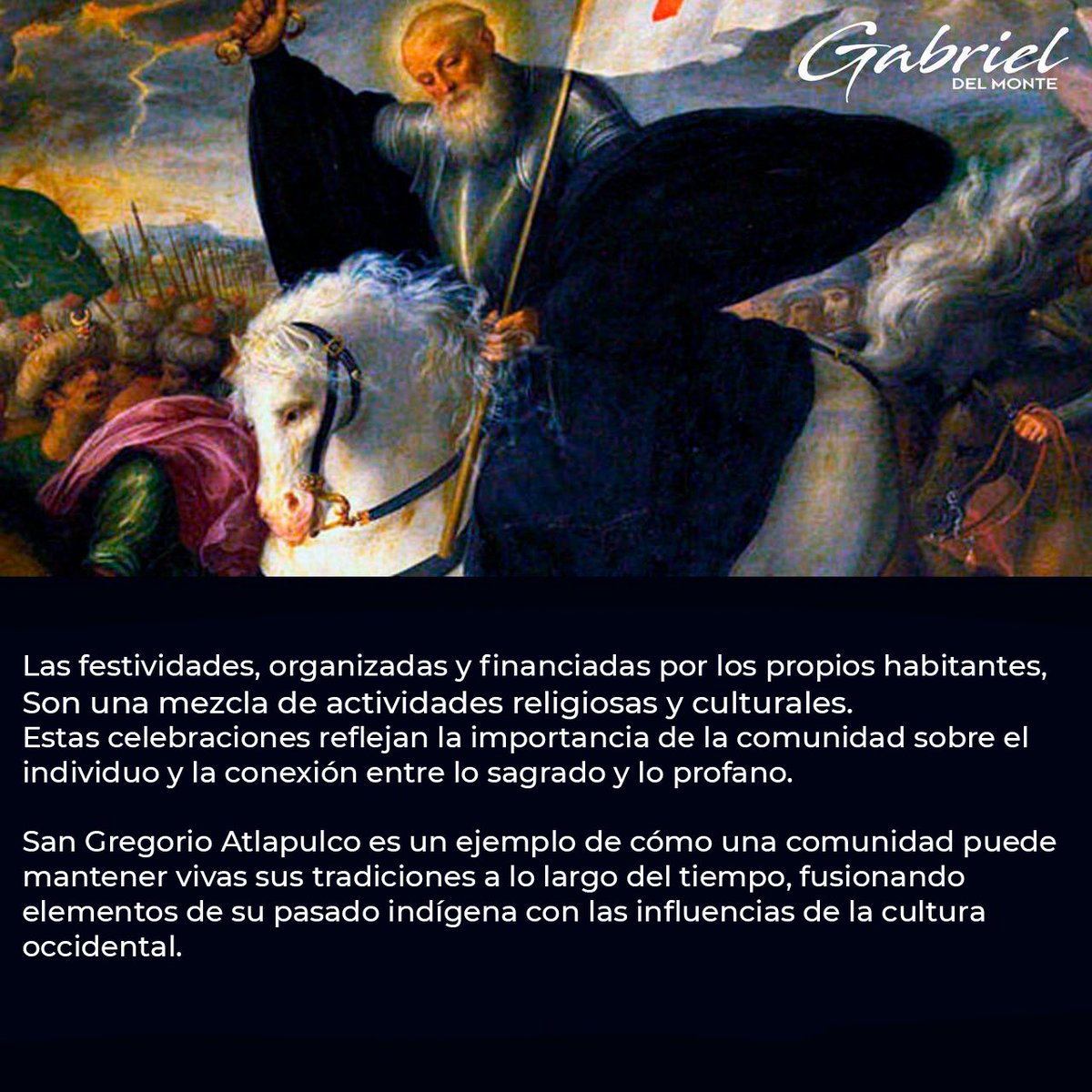 ¿Sabías que San Gregorio Atlapulco celebra a su santo patrono, San Gregorio Magno con una fiesta llena de tradición, fe y cultura? 
El 3 de septiembre es una fecha especial que mantiene viva la historia y la unión de la comunidad. #DatoCurioso #SanGregorioAtlapulco