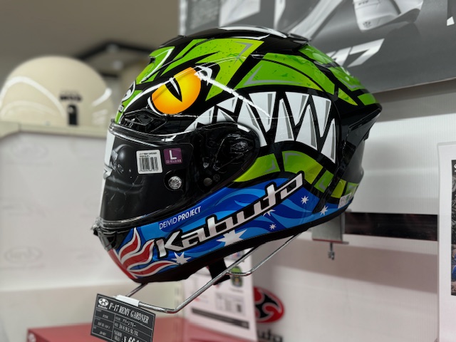 nankaioota's tweet image. 新商品入荷速報💫✨
＃OGK　＃Kabuto　＃F17
＃RemyGardner　モデルが入荷しました👏
受注限定でほぼ完売の商品
当店には🅻サイズ１点のみの入荷です🏁
現在はスーパーバイク世界選手権(WSBK)に参戦してますレミーガードナーモデル！
お探しの方は急いでGETして下さい😉
＃南海部品太田店