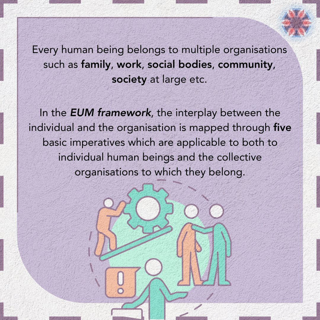 eumlens's tweet image. The EUM Framework is based on imperatives that correspond with universes and every individual or organisation is a composite system of these universes.
Learn more on our website: Home - Existential Universe Mapper (eumlens.in)
shorturl.at/PZidY
#eumlens