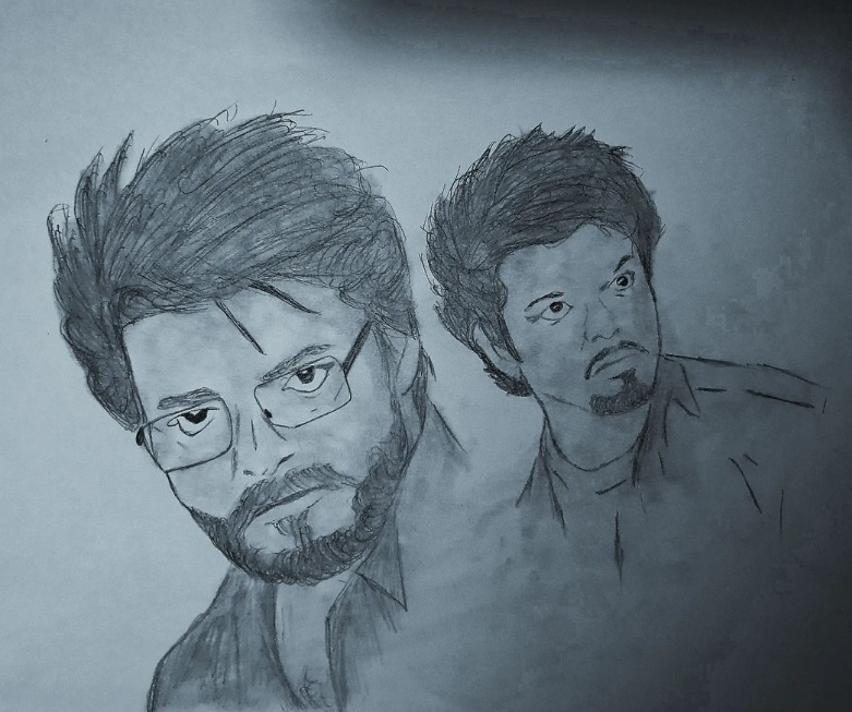 Anantha2006's tweet photo. #ThalapathyIsTheGoat #ThalapathyVijay #GOATTheMovie #GOATTicketsHelp #GOATBookings #GreatestofAllTime #art #drawing #Vijay #vijaytvk #tvkthalaivarvijay #Thalapathy68 #Thalapathy68FirstLook #AjithKumar #GOATinRAMCINEMAS #sketches https://t.co/YSVeJYH6cn
