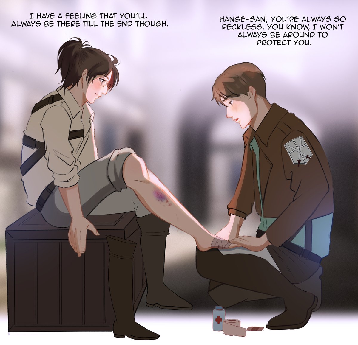 tuudles_'s tweet photo. Cadet Days

#モブハン #mobuhanweek2024 #進撃の巨人 https://t.co/A9Puvq2QLz