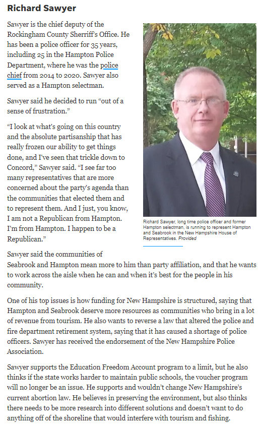 GopHampton's tweet photo. 2 of 7 Hampton NH State Rep Cand run for Rockingham Cnty Dist 40--#hamptonnh &amp; #seabrooknh. Bios below.https://t.co/CzFZSloCBZ #nhelection #NHPrimary #primarynh #NH01 #CD01 #nhpolitics #rockinghamcountygop #rockinghamcountynh #NHGOP #NHHouse #nhliberty #hamptonbeachnh #seacoastnh https://t.co/5FBgscGGrl