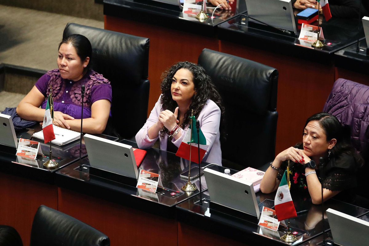 olgapsosa's tweet photo. Primera sesión en el Senado de la República donde trabajaremos representando al pueblo de #Tamaulipas. https://t.co/c13IG8DI7w