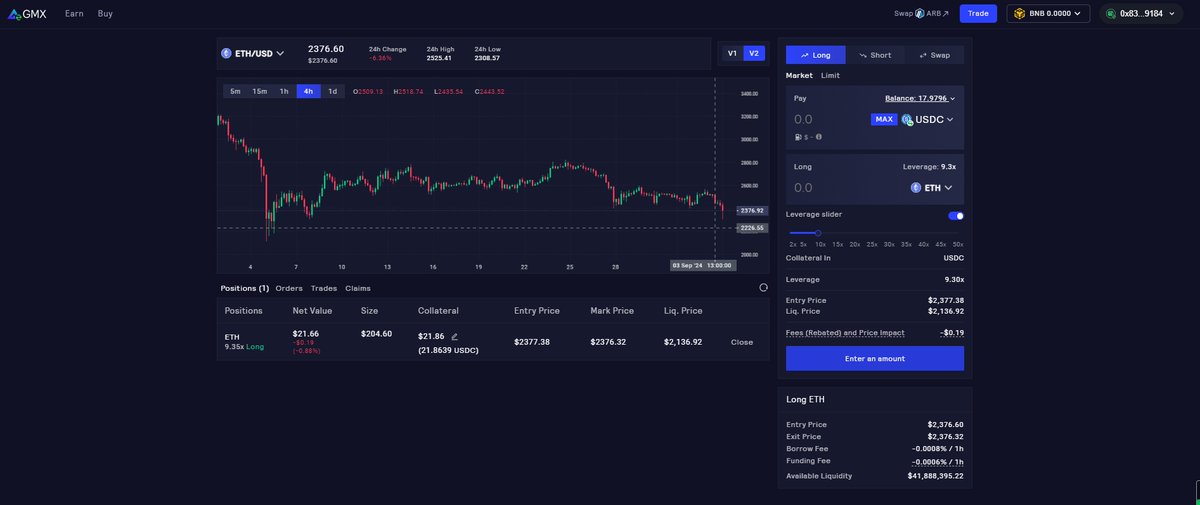 加入 #dappOSxGMX 的 #RocketCampaign07，让你的交易速度像快艇一样！medium.com/@dappos.com/ro…
