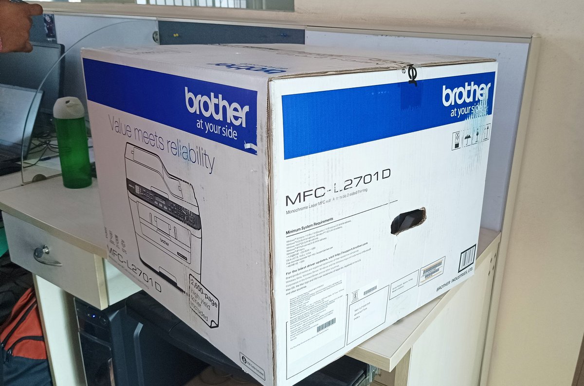 Syswizard_in's tweet image. Delivered #Brother Printer MFC-2701D
#Printer #ADF #SysWizard