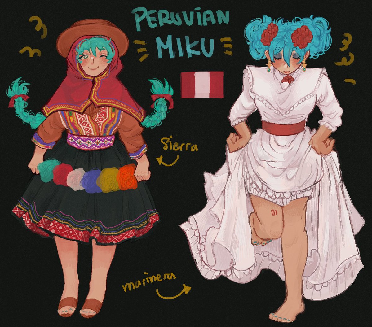 Sorry Im doing the peruvian miku again