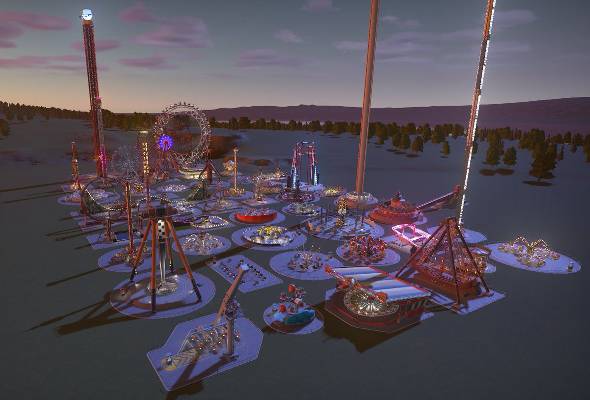 Every Flat Ride in Planet Coaster 1 Can't wait to see what all the ...